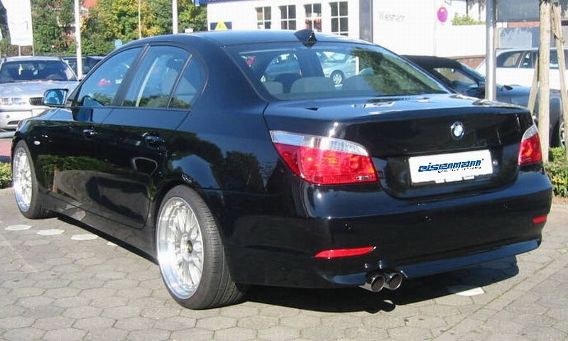 Eisenmann Einddemper 2x Ø76mm BMW E60/E61 540i/545i